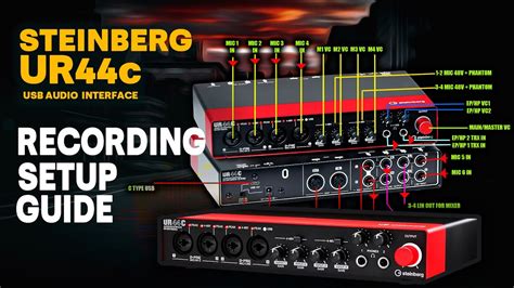 Steinberg UR44C: Full Review | Steinberg UR44C USB Interface | DAW ...