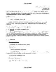 FRAGORD 001 to OPORD 15-131 DHAP .doc - UNCLASSIFIED US Army Reserve ...