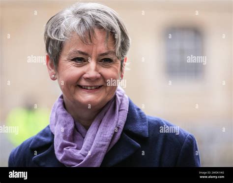 London, UK. 21st Jan, 2024. Yvette Cooper, MP, Shadow Home Secretary ...