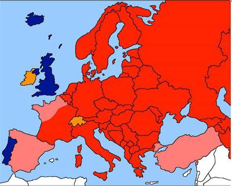 Map of Europe post ww2 if the Yalta conference worked like a hoi4 peace conference : r/hoi4