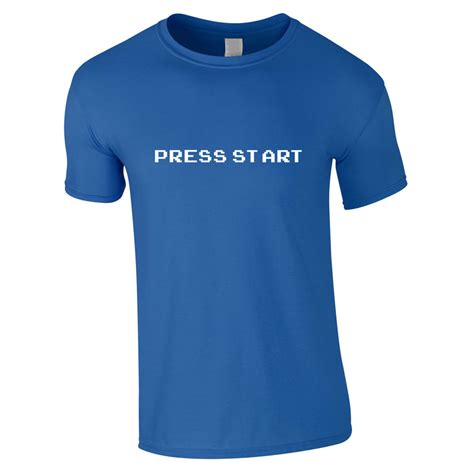 Press Start Retro Gaming T Shirt