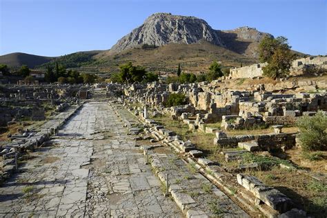 Agora of Ancient Corinth (3) | Argolis | Pictures | Greece in Global-Geography