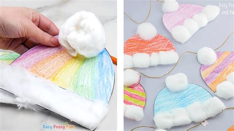 Winter Hats Craft for Kids – Perfect Classroom Craft - YouTube