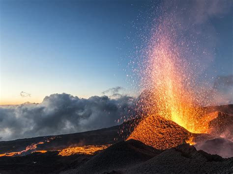 Erster Vulkanausbruch im Jahr 2021 | Île de la Réunion Tourisme