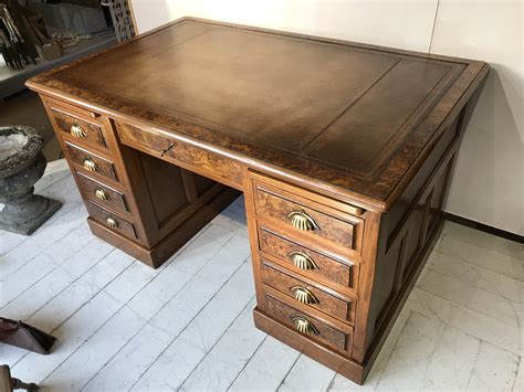 Antique Pedestal Desks and Desk Chairs – Tudor Rose Antiques