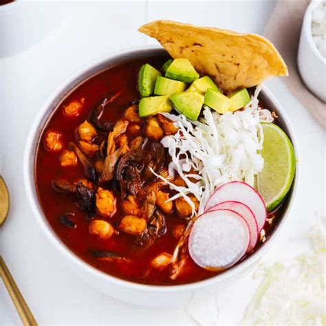 Pozole Rojo Recipe (Vegan Red Pozole)