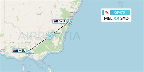 QF470 Flight Status Qantas: Melbourne to Sydney (QFA470)