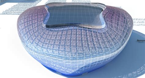 Futuristic Stadium Design on Behance