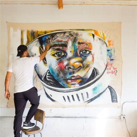 How MLB player-turned-artist Micah Johnson is celebrating Black boyhood