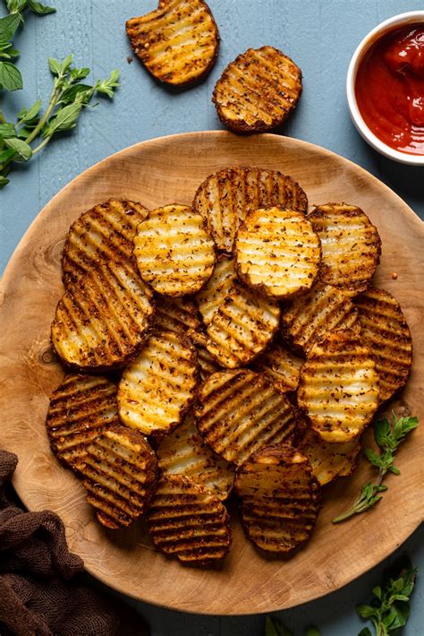 Seasoned Crinkle Cut Fries | Simple Healthy Recipes, Complex Flavors | Orchids + Sweet Tea