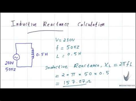 How To Find Inductive Reactance