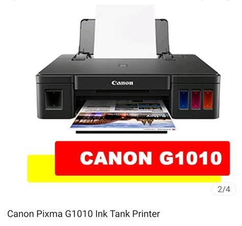 Canon Pixma G1010 Ink Tank Printer, Computers & Tech, Printers ...