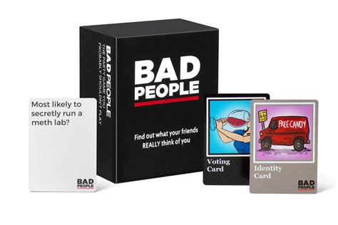 Bad People - The Party Game You Probably Shouldn't Play