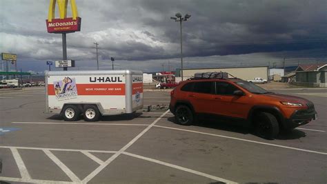 Towing a uhaul 5x8 for first time. Couple of questions. | 2014+ Jeep ...