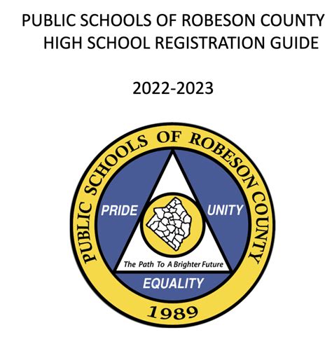 PSRC Student Registration Guide 2022-2023 | Lumberton High School