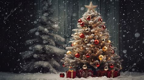 Christmas Tree Desktop Wallpapers, Festive Computer Backgrounds for ...