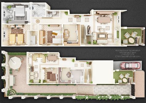 Duplex House Design With Floor Plan | Floor Roma