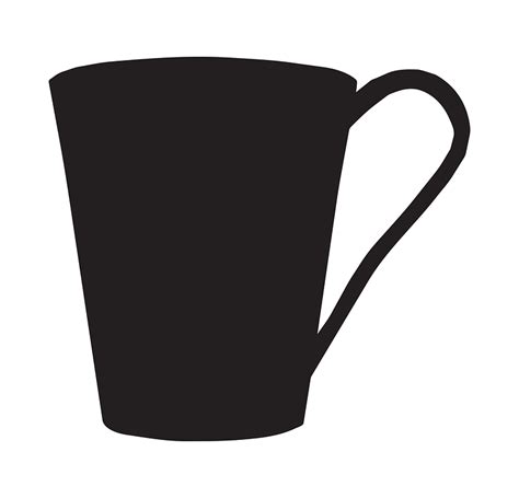 Silhouette Cup Drink · Free vector graphic on Pixabay