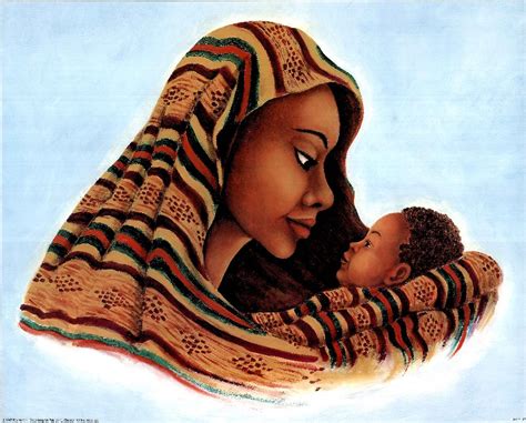 african american black mother and child - Clip Art Library