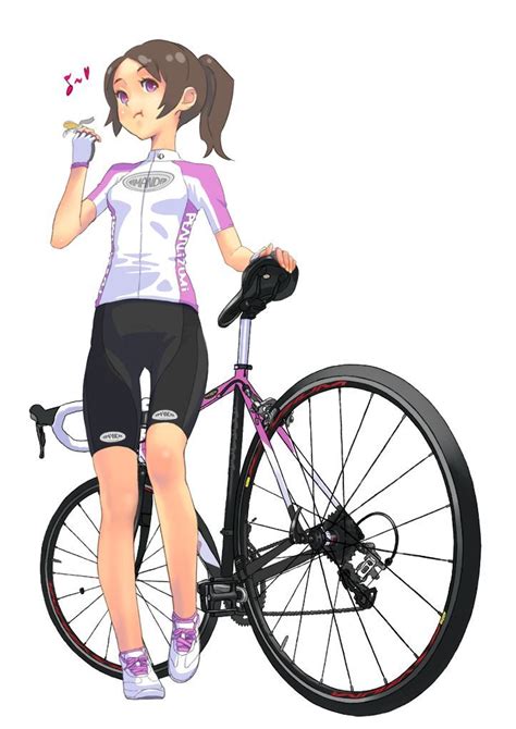 Pin on Anime Cyclist