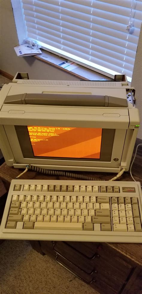 Compaq portable 386. : r/retrobattlestations