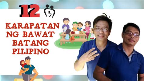 12 KARAPATAN NG BAWAT BATANG PILIPINO | SIMPLENG PAMUMUNO - YouTube