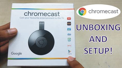 Chromecast (2nd Gen) Unboxing & First Setup - YouTube