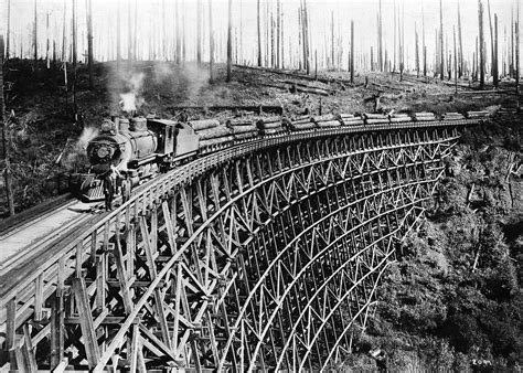 Railroad trestles created a vast and handsome network across America | Trestle bridge, Railroad ...