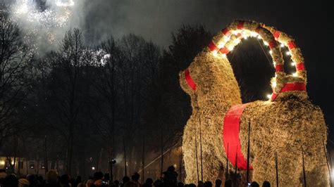 Julbockens död – Gävlebornas bröd | SVT Nyheter