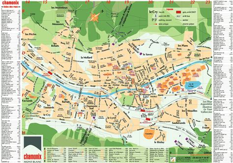 Maps of Chamonix ski resort in France | SNO