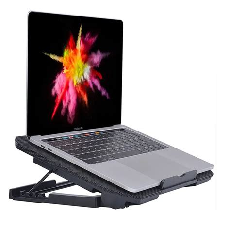 Portable Laptop Cooler USB Fan Cooling Pad 2 Fans External Laptop Fan Cooler Notebook for ...