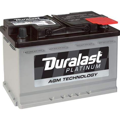 Duralast Platinum AGM Battery H6-AGM Group Size 48 760 CCA