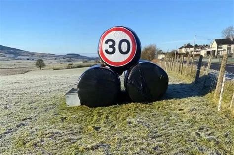 'Christmas elves' put up speed signs to protest against Welsh Government limit - Wales Online