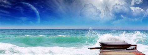 Dual monitor beautiful beach, nature, beaches, HD wallpaper | Peakpx