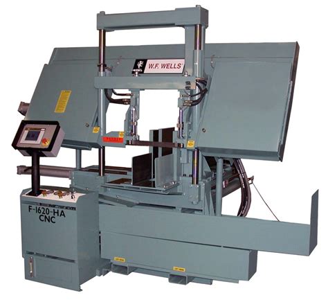 W.F. Wells 17" x 20" Automatic Horizontal CNC Band Saw, F-1620HA CNC ...