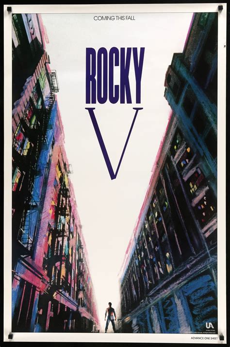 Rocky V (1990) Original One-Sheet Movie Poster - Original Film Art - Vintage Movie Posters