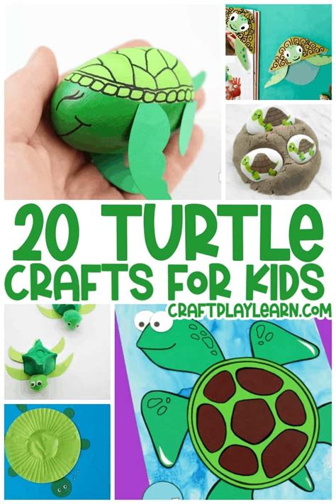 Easy Turtle Crafts For Kids - Craft Play Learn