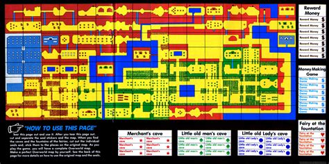 Printable Legend Of Zelda Map - Printable Templates