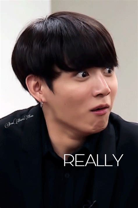 Jungkook "REALLY" | Jungkook funny, Jungkook, Bts face