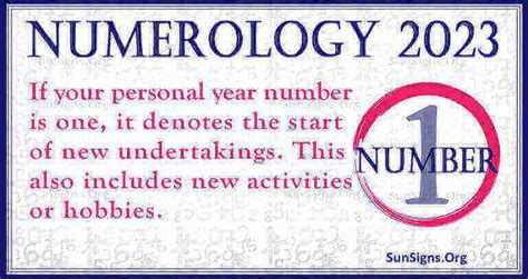 Numerology Horoscope 2023: Complete Forecast! - SunSigns.Org