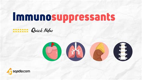 Immunosuppressants - Introduction