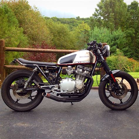 82 suzuki gs750e - garage build - gs750 gs *** **** brat street tracker chopped | Suzuki cafe ...