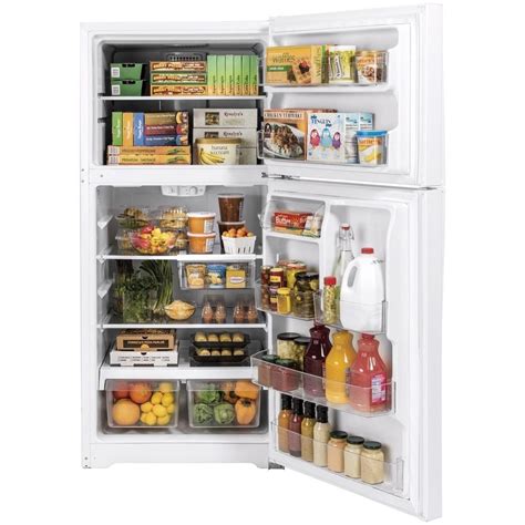 GE Appliances GTS22KGNRWW Ge® 21.9 Cu. Ft. Garage Ready Top-Freezer ...