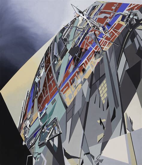 Zaha-Hadid-Suprematism-4-The World-89 Degrees-painting | The Charnel-House