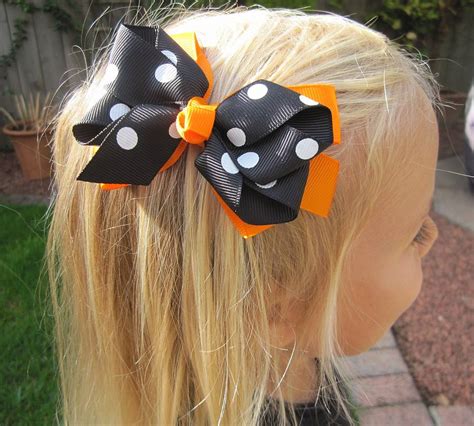 halloween hair bow by candy bows | notonthehighstreet.com