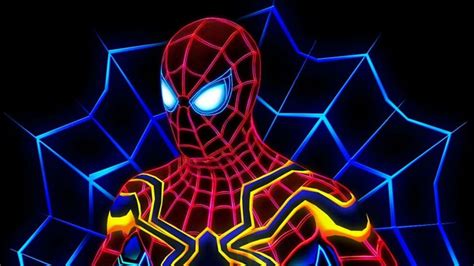 Spiderman Neon Wallpapers - Top Free Spiderman Neon Backgrounds ...