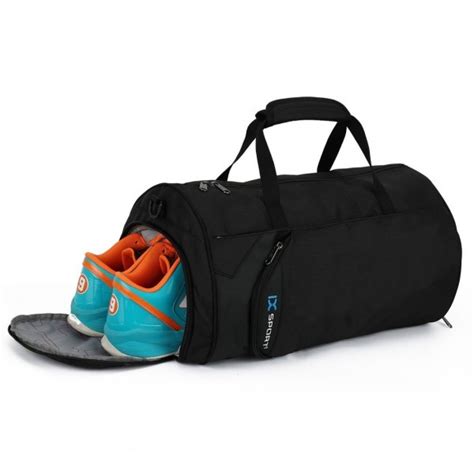 Fitness Sport Small Gym Bag with Shoes Compartment Waterproof Travel ...