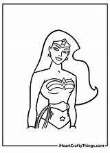 20 Wonder Woman Coloring Pages Free Cute PDF Printables sketch template