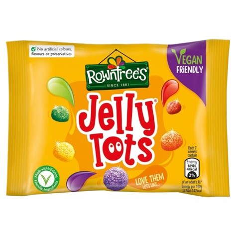 Rowntrees Jelly Tots 42G - Tesco Groceries