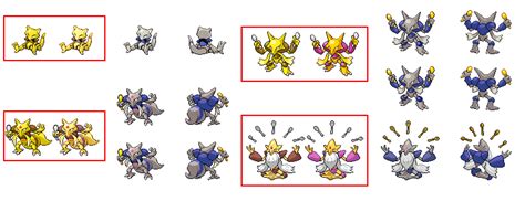 [OC] Abra line shiny overhaul : r/pokemon